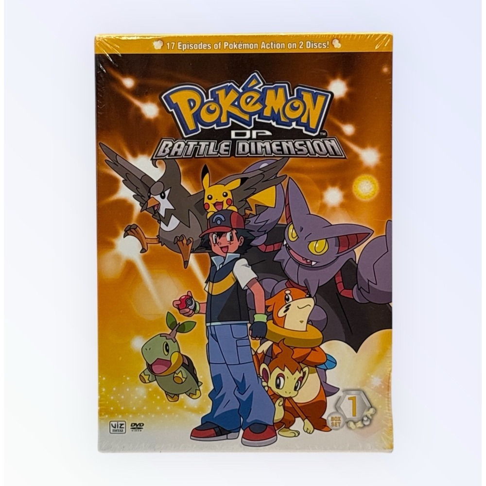 Pokemon Diamond and Pearl Battle Dimension Box Set 1 DVD‎ NEW